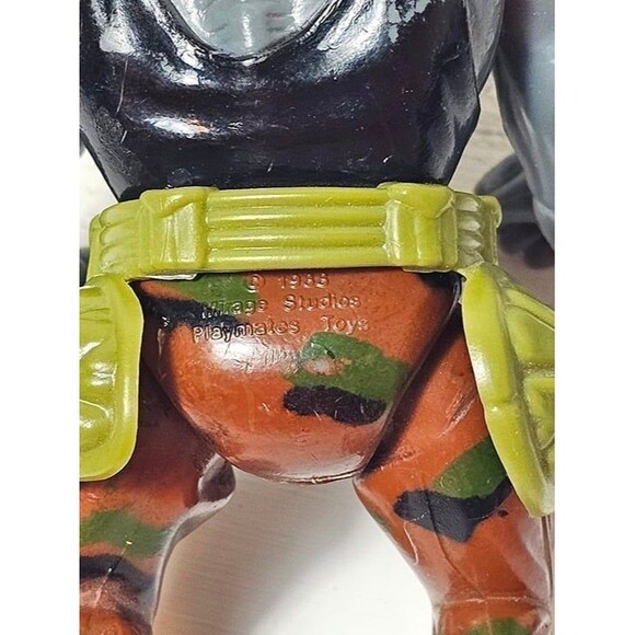 Vintage 1988 TMNT Rocksteady Action Figure Teenage Mutant Ninja Turtle - Picture 3 of 5